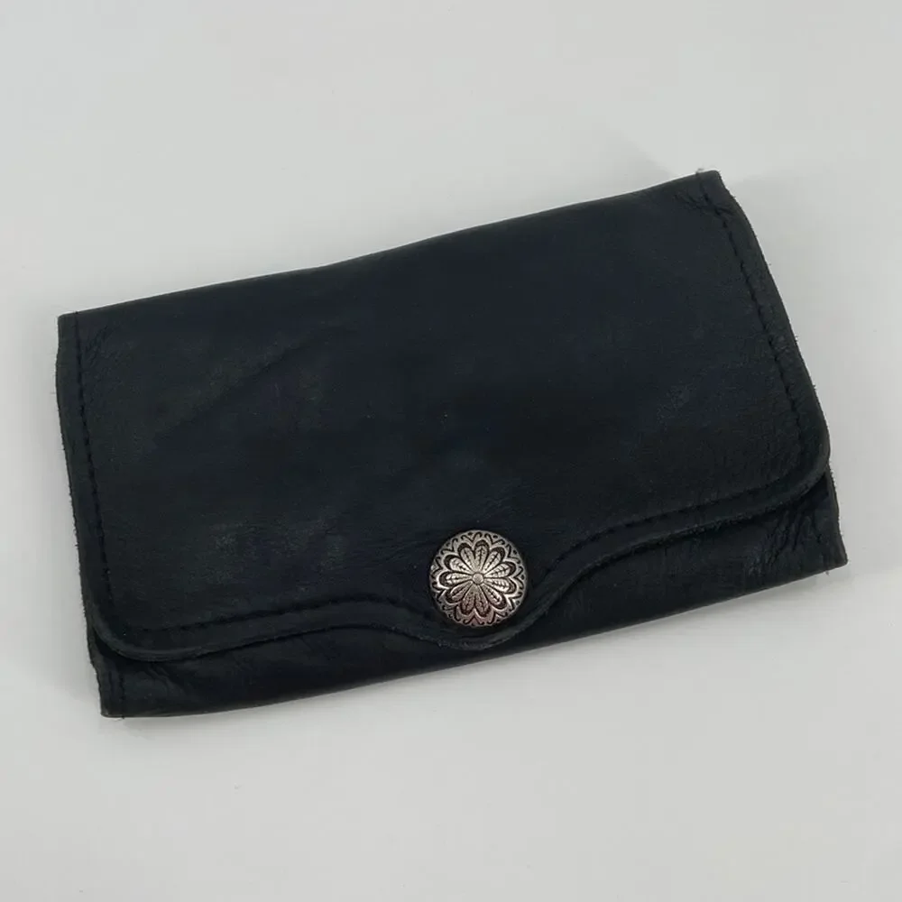 Western Black Leather wallet